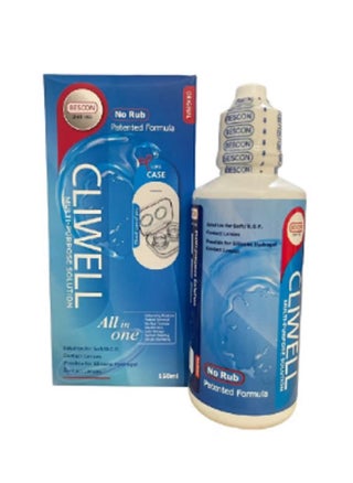 Multi-Purpose Solution All In One and Plastic Contact Lens Cleaning Tool - 150ml - pzsku/ZAF232CAADDFC5B3B1B4FZ/45/_/1730360344/71e43db0-67b3-470f-b9f8-419f5a8ea398