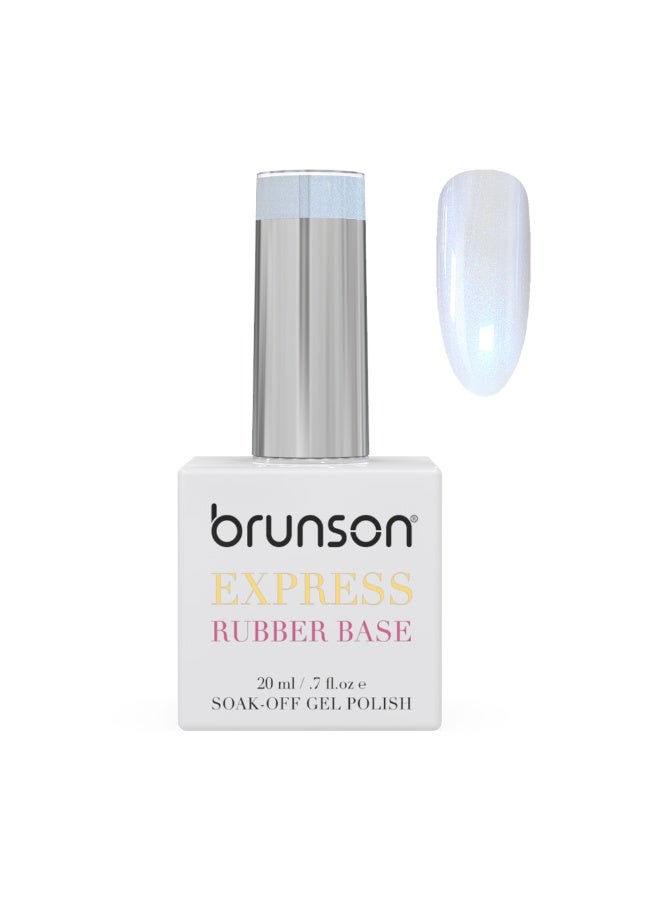 brunson Rubber Base Gel Nail Polish 20Ml - French Rubber Base Coat Long-Lasting, Durable And Chip-Resistant Nail Strengthener Gel Nail Polish Base Coat For Manicure And Pedicure