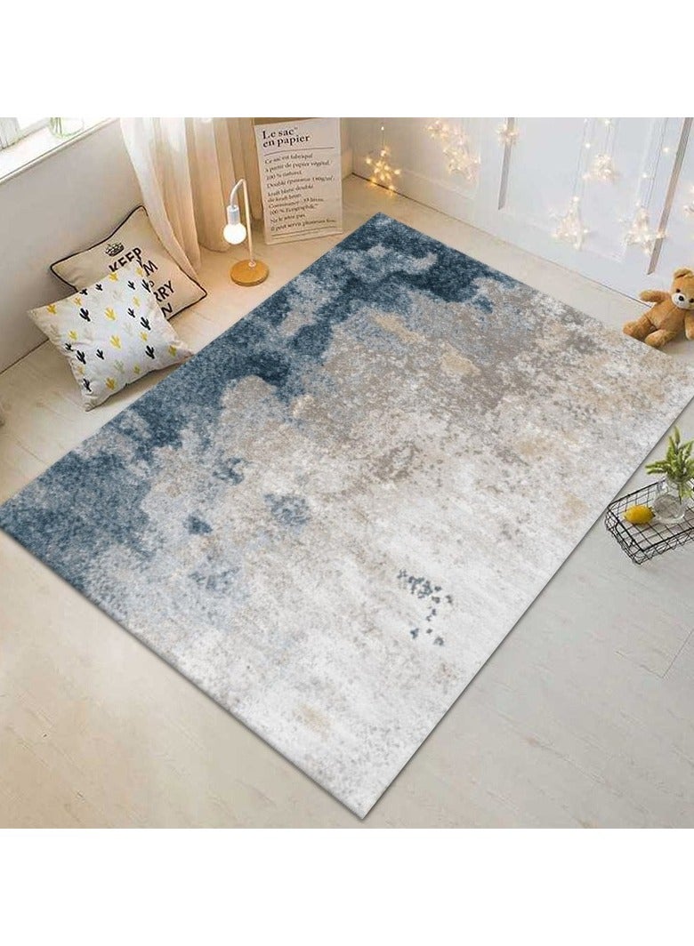 Loquat Squality Abstract Inkjet Rectangular Soft And Comfortable Carpet