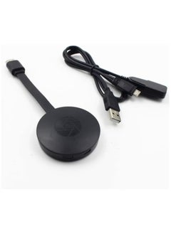 Chromecast 4K TV Streaming Device – Black, High-Resolution Streaming with Voice Control, Supports 4K Ultra HD, HDR, and Dolby Vision for Ultimate Entertainment Experience
