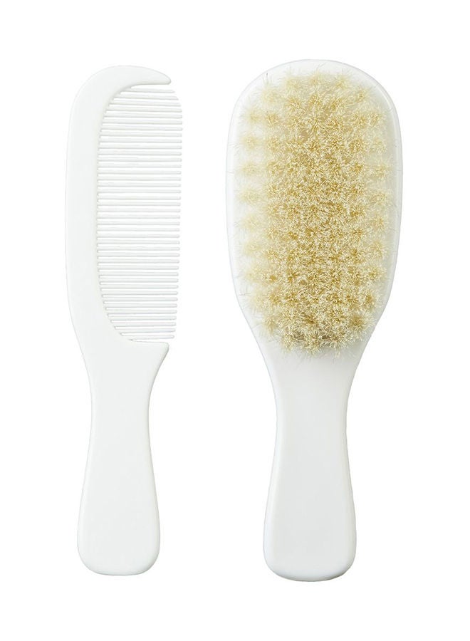 Mininor 10804 Comb And Brush 0 Months + White - Image 1