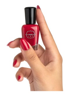 LEF Lef Hd Nail Polish Strong And Longwear (Ruby 01)  - Image 2