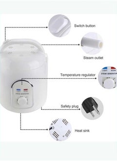 Sauna Steamer, Sauna Steamer Machine, Portable 1.5L Upgrated Steam Pot Generator With Timer, for Steam Saunas, 220V Plug - pzsku/ZAF2379E103068E97DAF9Z/45/_/1739613415/e20737c2-7ada-471b-8fdf-a7dcfda69bf0