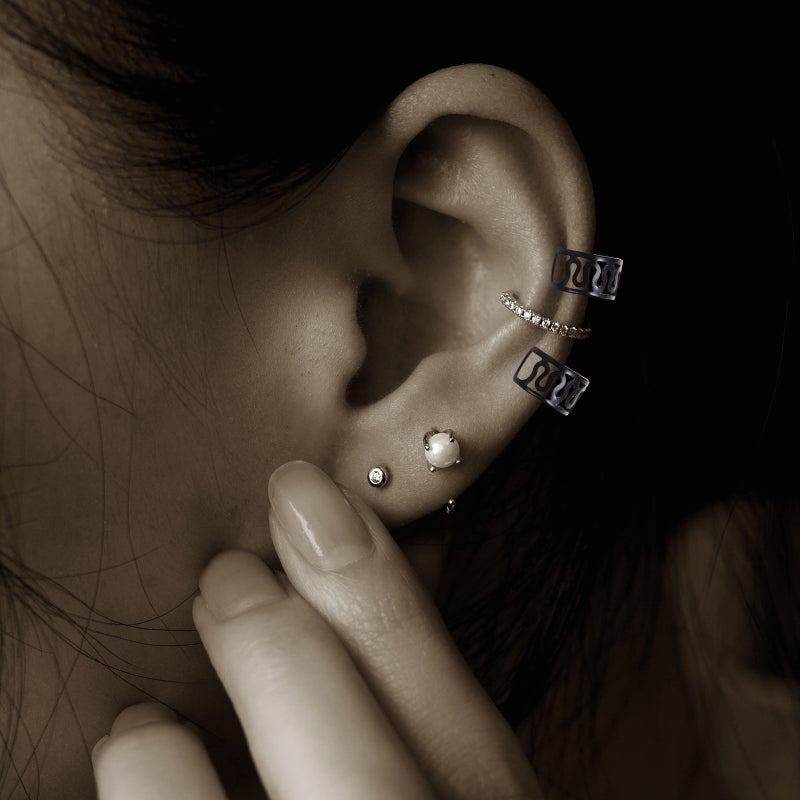 💍 مشابك أذن نسائية غير مثقبة بتصميم دقيق خيار مجوهرات أنيق - Image 4
