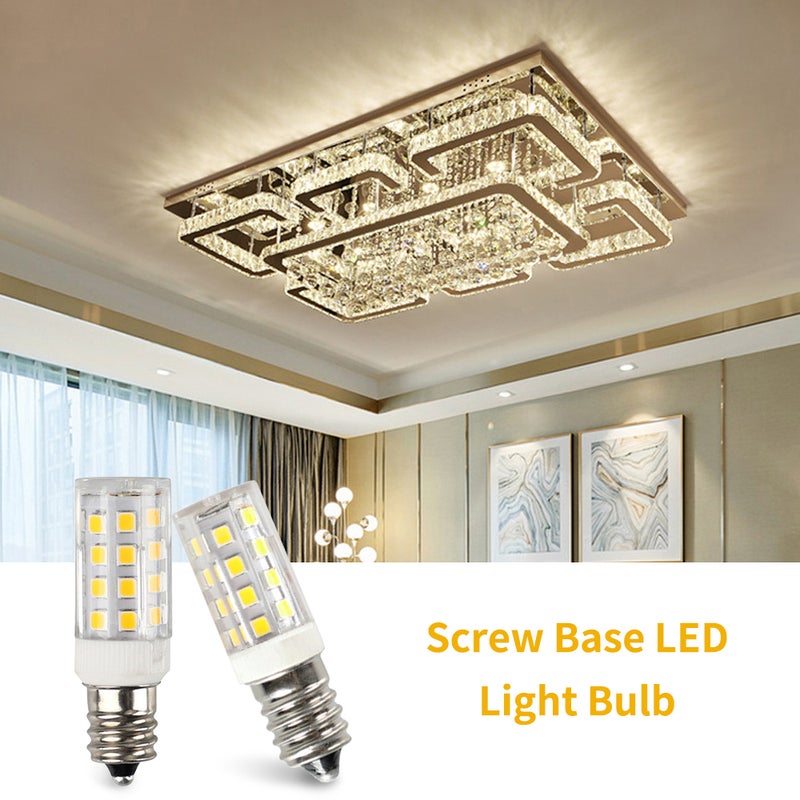 Ceramic 4W E14 LEDs Light Bulbs AC220V Fridge Screw Base Refrigerator Kitchen Hall LEDs Bulbs Non-flicker Corn Light Bulbs - Image 4