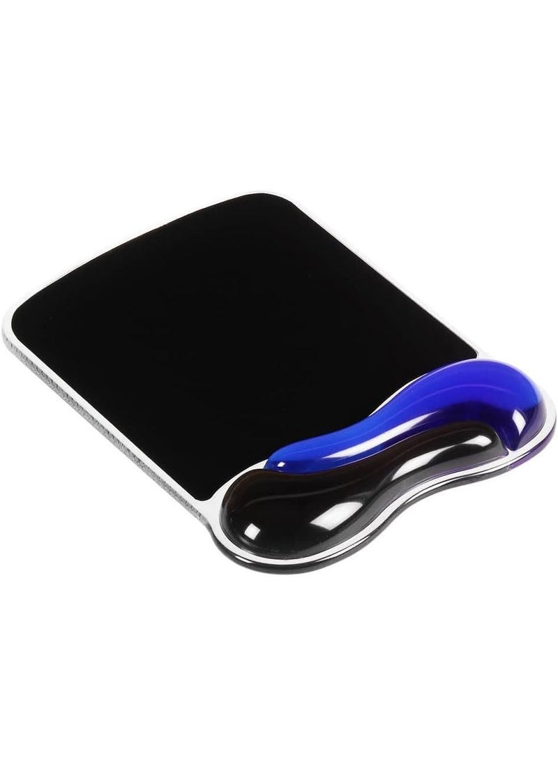 Kensington Kensington Duo Gel Mouse Pad with Wrist Rest Ergonomic Mouse Pad with Wrist Support for Pain Relief Comfortable NonSkid Gel Mouse Pad for Computer Laptop Office  Home 96 x 76 Blue K62401AM  - Image 4