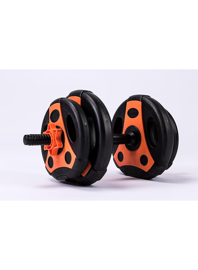 LivePro CEMENT DUMBBELL SET 10KG - Image 4