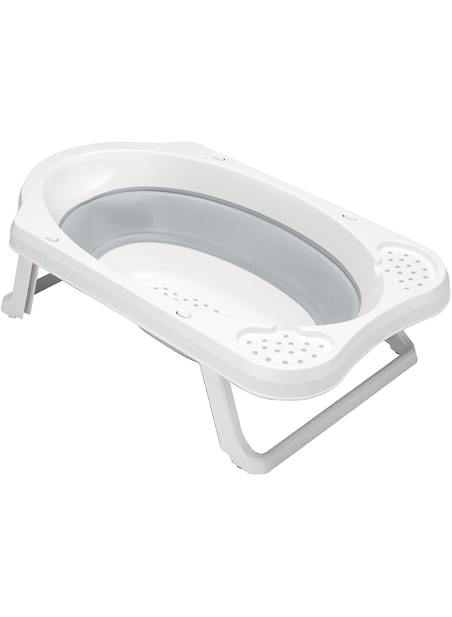 keeeper Keeper Foldable Baby Bath With White/Grey - Image 2