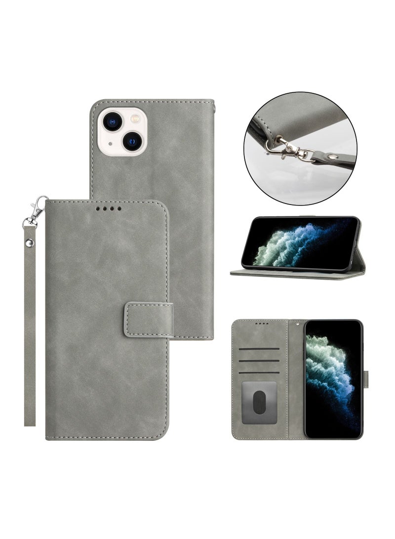 Suteni Flip Cover Leather Protective Hidden Card Slots Phone Case for iPhone - Image 2