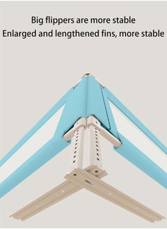 ZCM-HAPPY Crib guardrail Portable safety foldable adjustable height fall protection guardrail Toddler bed rail single side 180cm  - Image 4