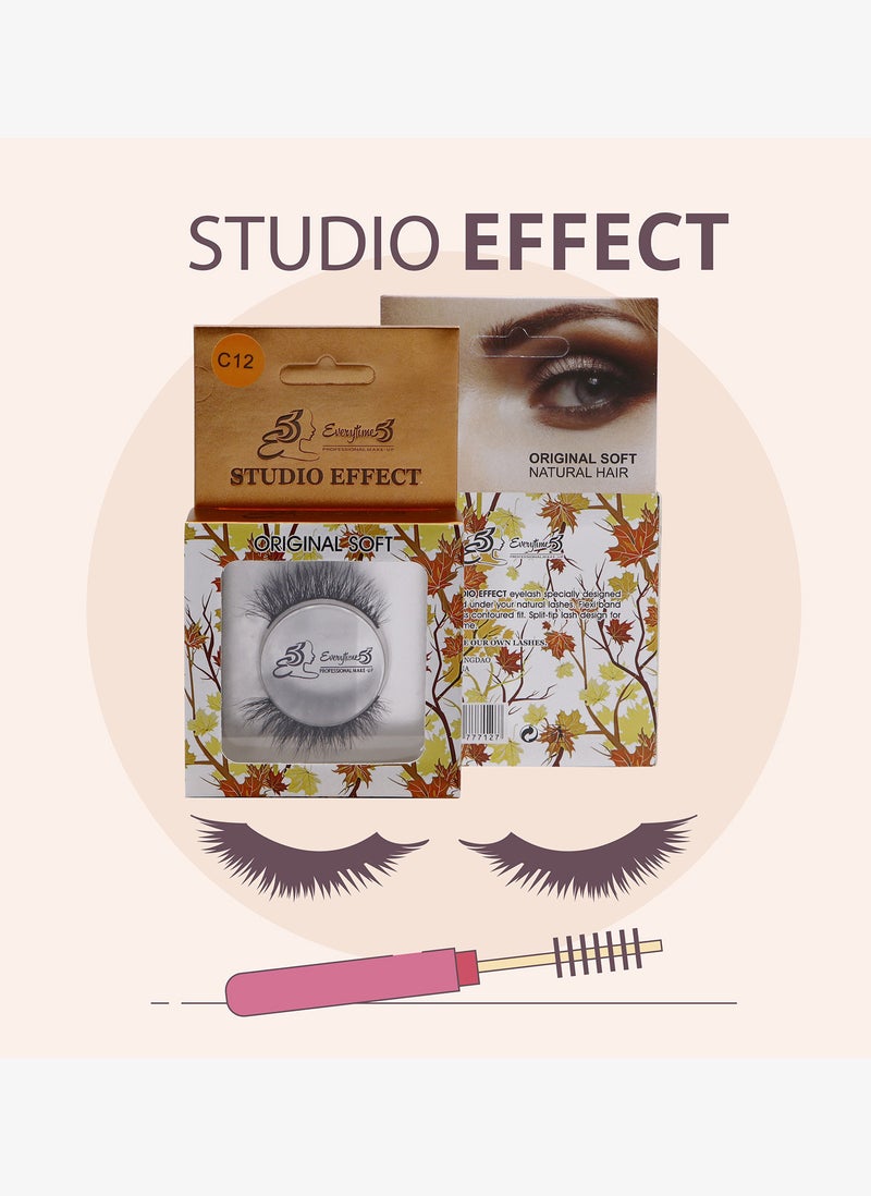 Everytime53 Women's Studio Effect False Eyelashes - C12 - Image 4