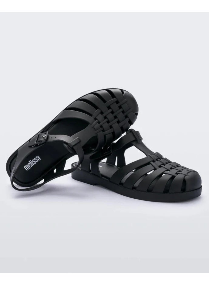 melissa Women's Possession Jelly Shoe Summer in Matte Black - Image 2
