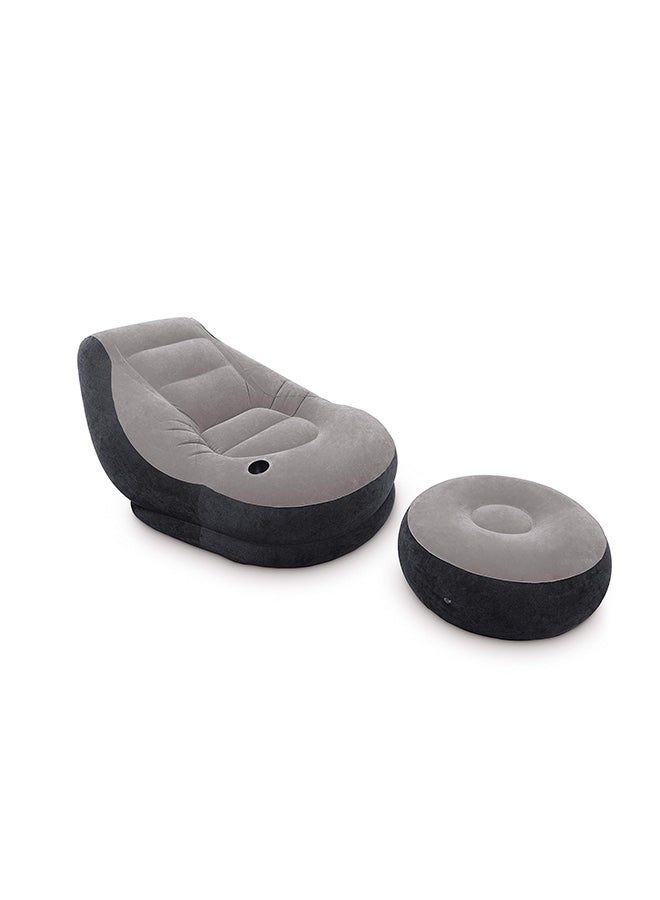 INTEX Ultra Lounge Grey 102x137x79cm - Image 2