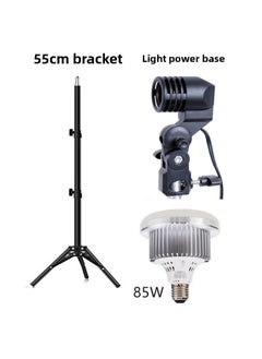 General Mushroom Soft Light 85w Photography Light Bulb LED Photography Light Fill Light Net Red Live Light 285w-Color:85W Lamp With Remote Control 3 Color Light + Soft Light Box  - Image 3