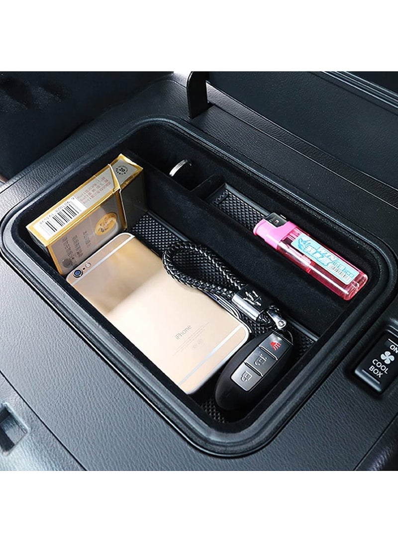 Rubik Armrest Storage Tray Box Central Armchair Console Container Tray For Nissan Patrol Accessories Y62  - Image 2