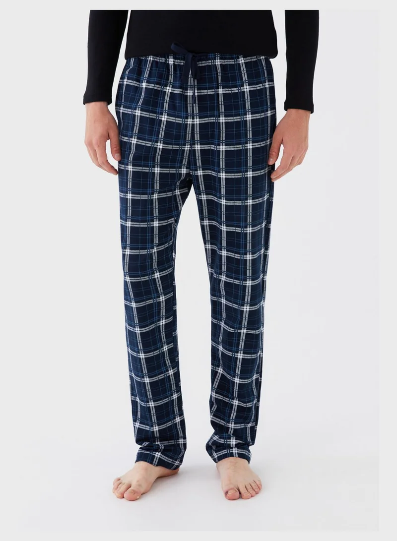 LC WAIKIKI Pattered Drawstring Standard Fit Pyjama