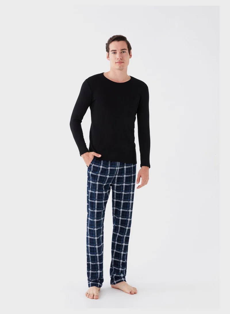 LC WAIKIKI Pattered Drawstring Standard Fit Pyjama