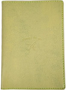 سميرنا Mira Passport Cover Passport Holder Pistachio Green