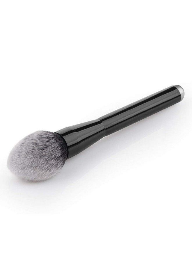SKINPLUS Cosmetic Beauty Collection Of Loose Powder Makeup Brush Black 1 Piece  - Image 1
