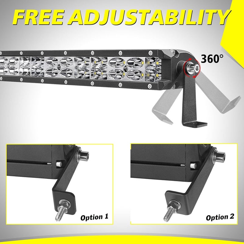 AKD Part Universal Light Bar Mounting Brackets - Image 4