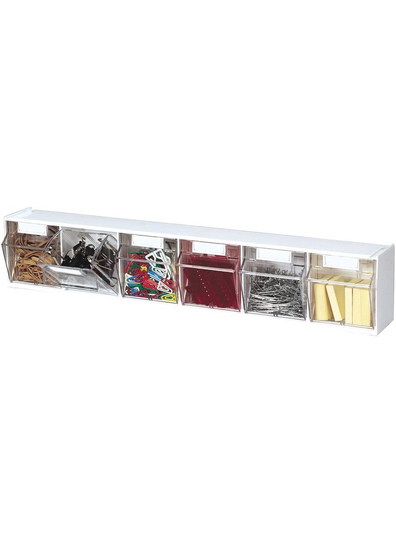 Deflecto DeflectO Interlocking Horizontal Tilt Bins  - Image 1