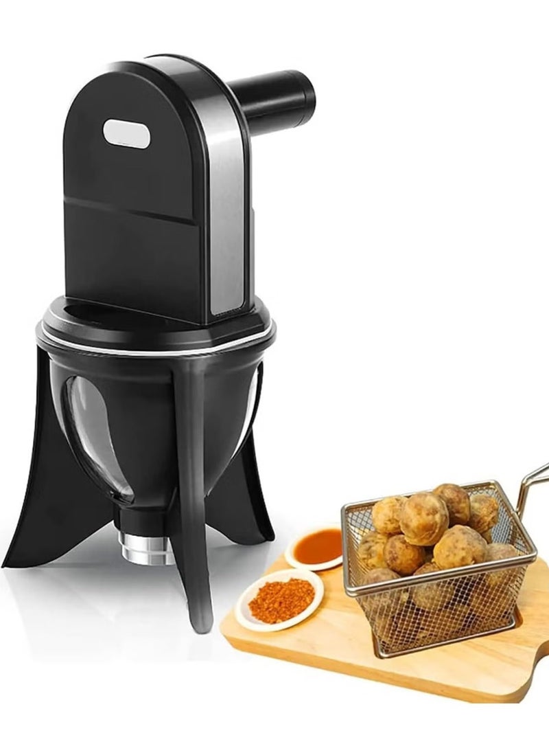 ELTRAZONE Digital Sweet Dumpling Maker | Automatic Luqaimat & Dessert Fryer for Effortless Cooking | Smart Digital Counter with Convenient On/Off Switch | Fast & Even Frying for Perfect Luqaimat, Donuts & Mini Fritters | Easy-to-Clean Non-Stick Design | Ideal for Home Kitchens & Dessert Lovers  - Image 4