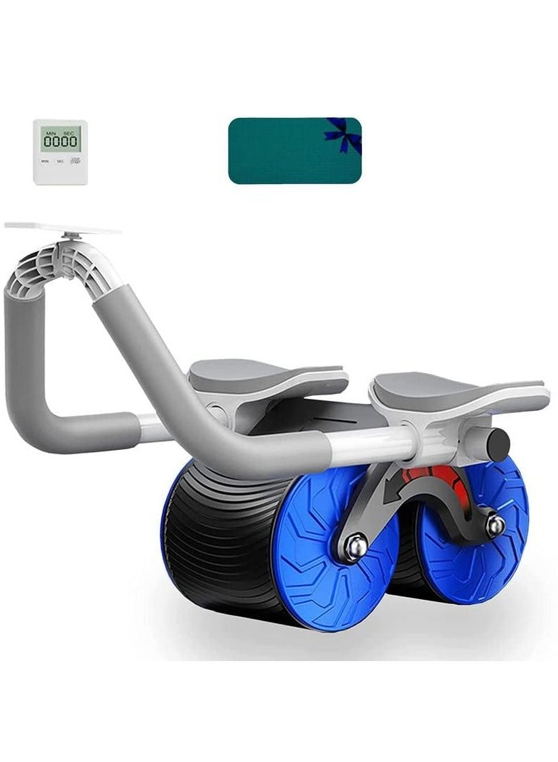 DubaiGallery 2023 New with timer Ab Abdominal Exercise Roller Elbow Support, abs roller wheel core exercise equipment, Automatic Rebound Abdominal Wheel - Image 1