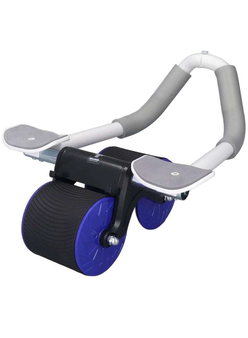 DubaiGallery 2023 New with timer Ab Abdominal Exercise Roller Elbow Support, abs roller wheel core exercise equipment, Automatic Rebound Abdominal Wheel - Image 2