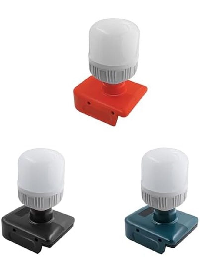 Blue Cordless LED Work Light 12W 1300LM Handheld Flashlight For 18V Camping Hiking - Image 5