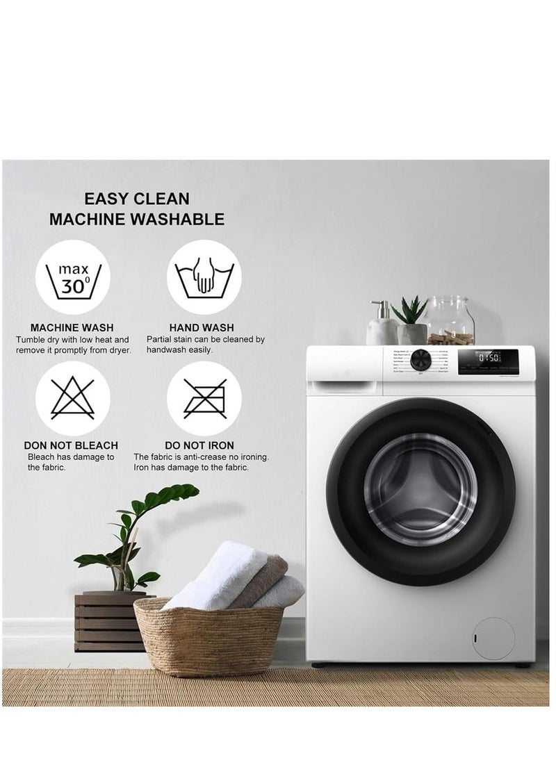 Bluejw Jacquard Skirt Elastic Chair Cover Set Flounces Trim Soft Decorative Luxurious Solid Farmhouse Vintage Washable Soft Stretch Dining Seat Slipcover Removable Parsons Chair Protector - Image 4