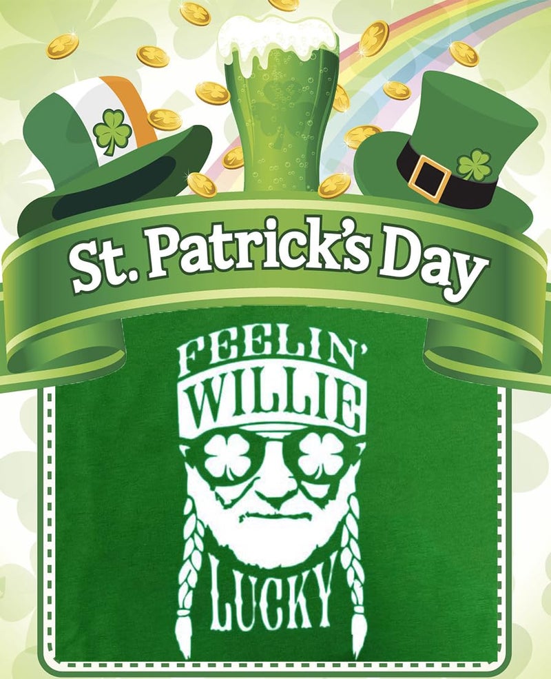 Bealatt St. Patricks Day Shirts for Women Shamrock Feelin Lucky Charms Green Shirts Irish Saint Patricks Day Shirt Green L - Image 5