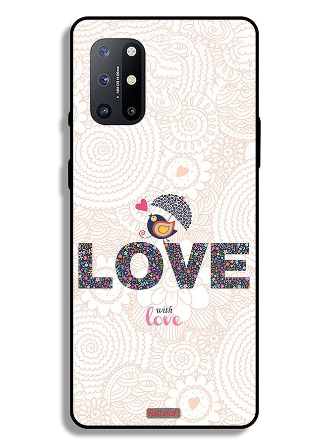 Tolwak OnePlus 8T Plus 5G Protective Case Cover Love With Love - Image 2
