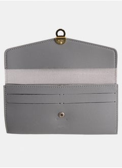 Women's leather wallet with multiple pockets and a gray circle lock - pzsku/ZAF24D1EC3A876FE9A767Z/45/_/1737461947/31018c67-4f31-4b4e-850d-d14be88751f6