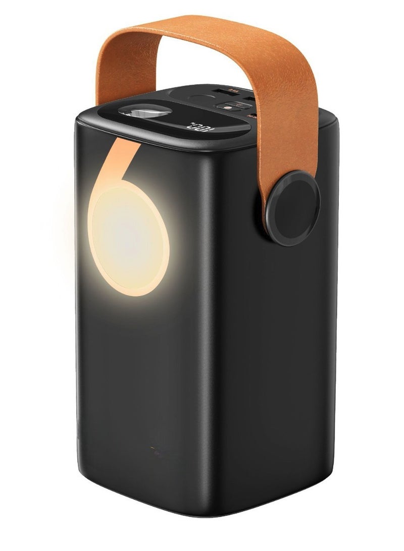 MOXOM MX-PB131 60000mAh Power Bank with LCD Display - Fast Charging - SCP 22.5W - PD 20W - 3 USB Ports and 2 PD Ports - Image 1