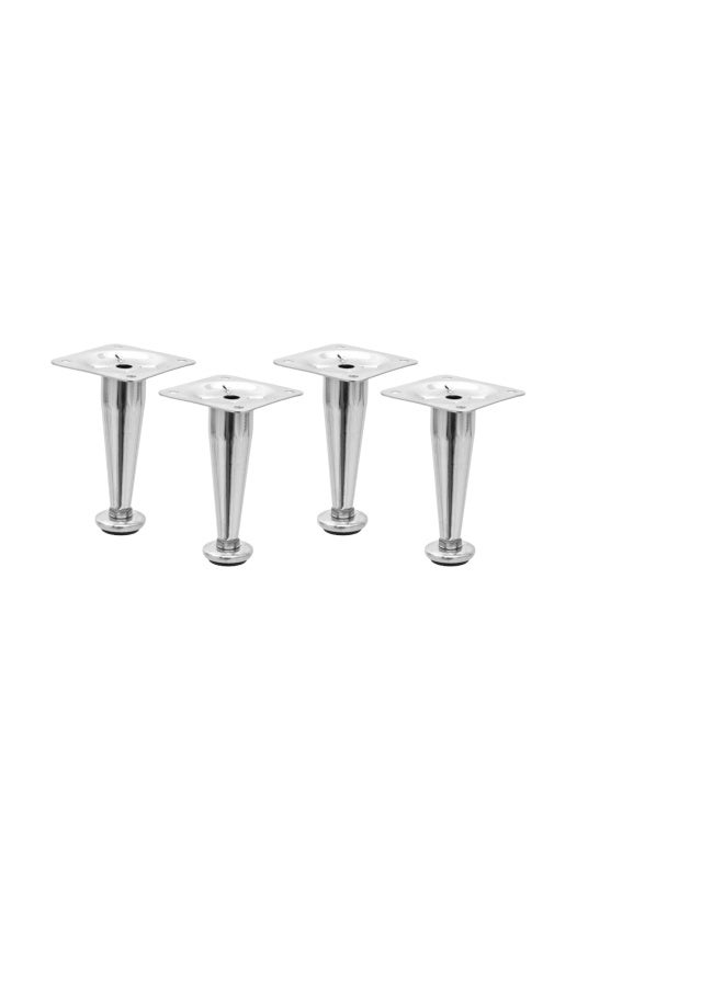 ROBUSTLINE Pack Of 4 Adjustable Steel Furniture Foot Leg Gm 031 100Mm Cp