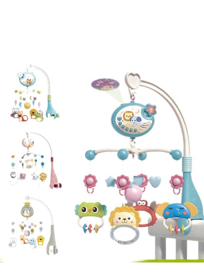 Hot selling baby crib bell toy multifunctional music rotating bedside bell baby smoothing toy  - Image 1