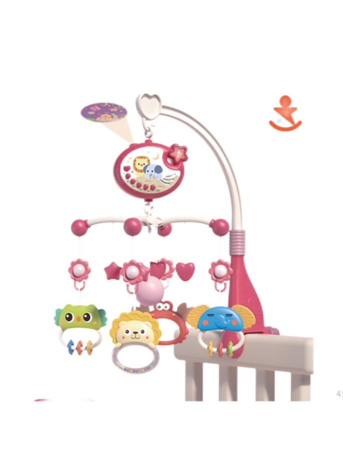 Hot selling baby crib bell toy multifunctional music rotating bedside bell baby smoothing toy  - Image 3