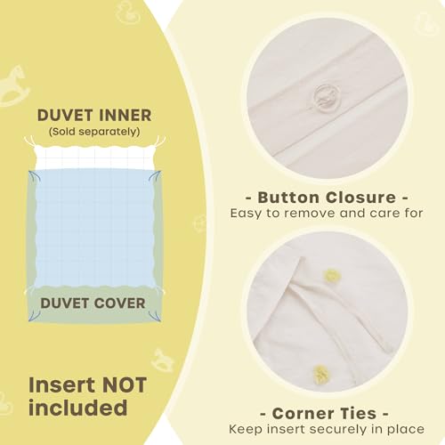 Intelligent Design Kids Duvet Cotton Jacquard Weave Colorful Poms Accent, Shabby Chic Cover for Comforter Cozy Bedding Set, Matching Shams, Decorative Pillows, Twin/Twin XL, Multi, 4 Piece - Image 4