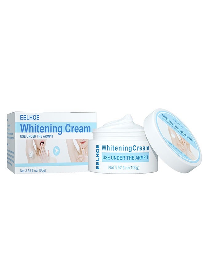 EELHOE Underarm Whitening Cream Natural Ingredients Brighten Skin Moisturizing Nourishing Repair Armpit 3.5oz/100g  - Image 1