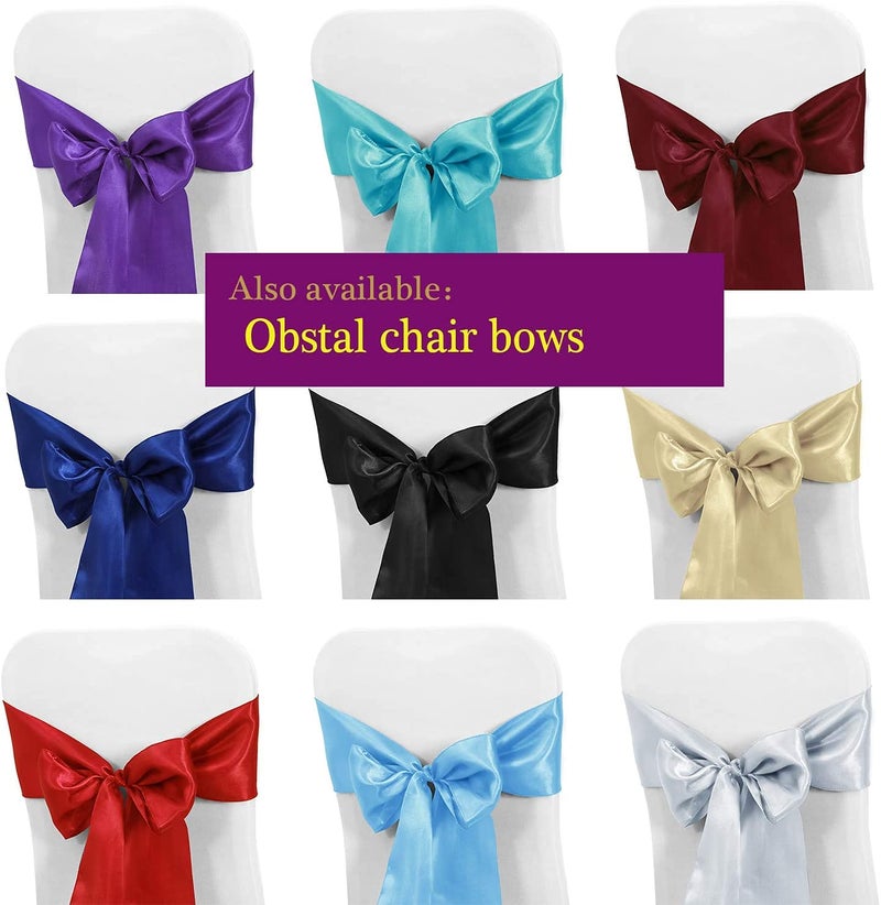 أوبستال غطاء طاولة Obstal Spandex مقاس 4 أقدام مستطيل - مفرش طاولة قابل للتمدد لطاولة مستطيلة قابلة للطي لحفلات أعياد الميلاد وحفلات الزفاف باللون الأزرق الطازج 48L × 24W بوصة - Image 5