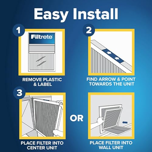 Filtrete 12x20x1 AC Furnace Air Filter, MERV 12, MPR 1500, CERTIFIED asthma & allergy friendly, 3 Month Pleated 1-Inch Electrostatic Air Cleaning Filter, 6-Pack (Actual Size 11.81x19.81x0.78 in) - Image 3