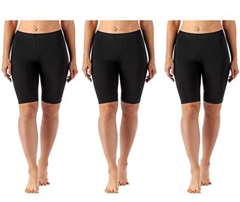 Regalia Procot Kids Girls Cycling Shorts | Underskirt | Sport Shorts Pack of 3 for 3years to 14 Years Streachable 4 Way ICE Cotton Fabric - Image 1