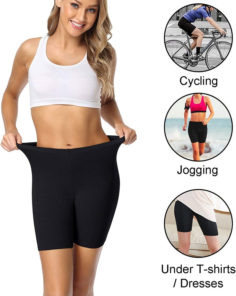 Regalia Procot Kids Girls Cycling Shorts | Underskirt | Sport Shorts Pack of 3 for 3years to 14 Years Streachable 4 Way ICE Cotton Fabric - Image 5