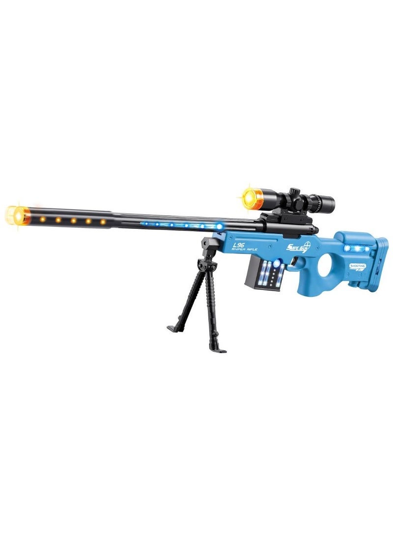 Power Joy بلاستر باور جوي شوتيرز تشالينجر مع ضوء وصوت يعمل بالبطارية، قطعة واحدة متنوعة (قد يختلف اللون) | ألعاب أكشن | لعبة تفاعلية | لعبة بلاستر | مسدس لعبة | هدية للأطفال والبالغين - Image 1