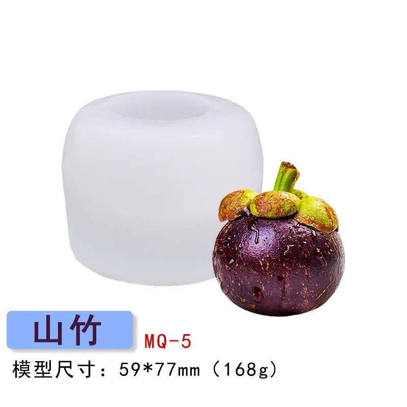 Bluejw Artificial Vegetables Fruits Corn Avocados Cucumber Silicone Molds for DIY Ice Cream Baking Western Pastries - Image 1