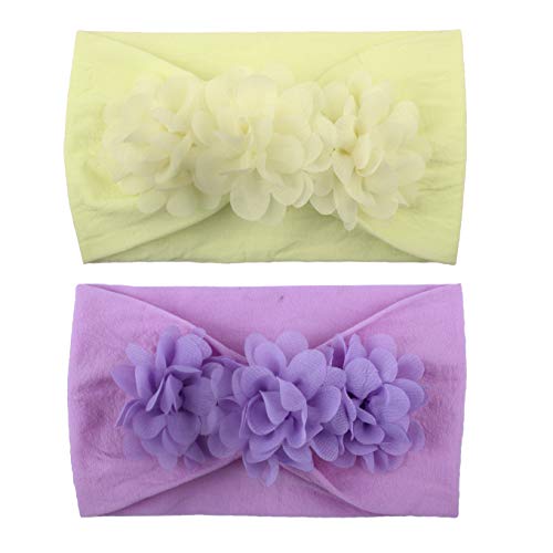WZT Stretchy Knot Nylon Baby Headbands For Newborn Baby Girls Infant Toddlers Kids Bows Child Hair Accessories - Image 4