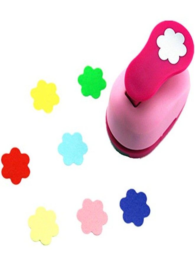 CADY Crafts Punch 1-Inch Paper Punches EVA Handmade Punches (Plum Flower) - Image 1