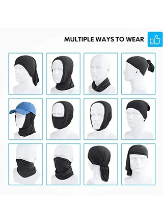 Windproof and Dustproof Multifunctional Mask Scarf for Sports Riding - Protects Against Wind, Dust, and Sun, Breathable and Comfortable - view 2