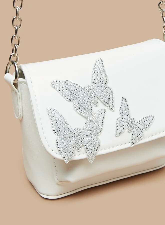 MISSY Little Missy Embellished Crossbody Bag