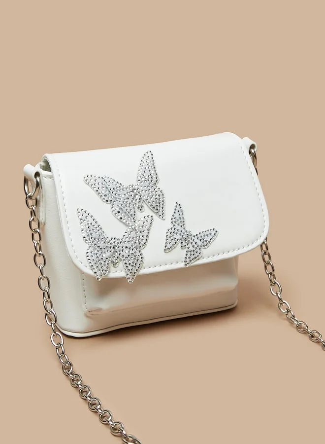 MISSY Little Missy Embellished Crossbody Bag